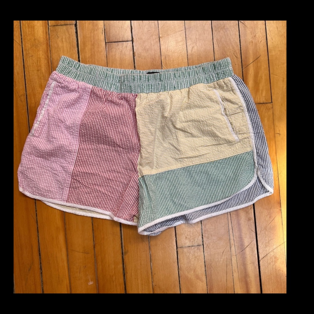 BDG Multicolor Striped Women's Shorts